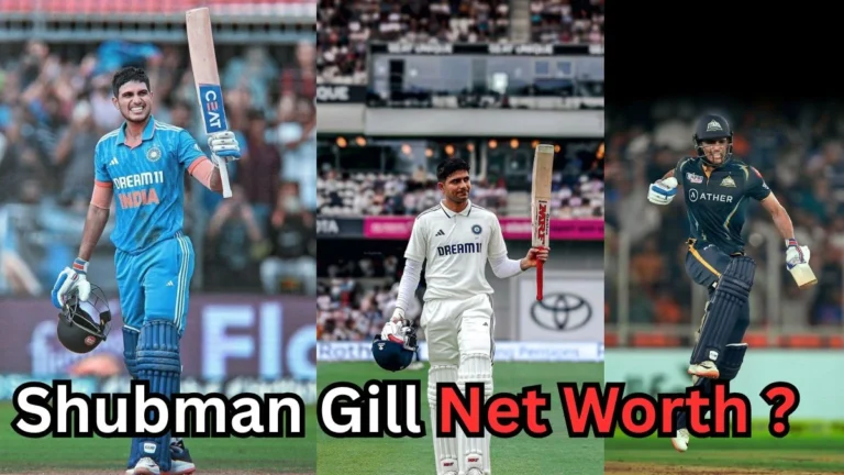 Shubman Gill Net Worth: The Rise of India’s Young Millionaire Cricketer