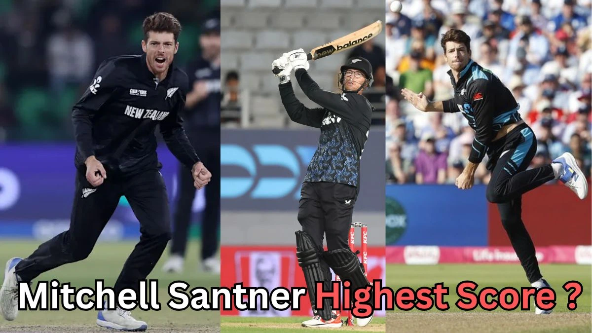 Mitchell Santner's highest score in One Day Internationals (ODIs) is 77 runs, which he achieved against South Africa in 2017. In T20 Internationals (T20Is), his highest score is 39 runs. He is known for being an all-rounder, contributing with both the bat and the ball for New Zealand. Would you like more stats on his career?