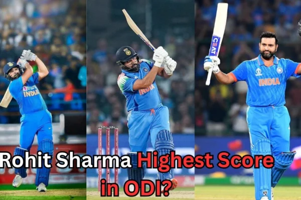 Rohit Sharma's highest score in an ODI match is 264 runs, which he achieved against Sri Lanka on November 13, 2014, at the Eden Gardens in Kolkata. This remarkable feat still stands as the highest individual score in a One Day International.