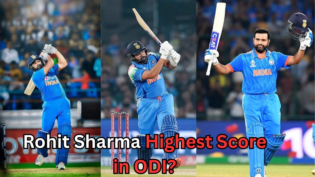 Rohit Sharma's highest score in an ODI match is 264 runs, which he achieved against Sri Lanka on November 13, 2014, at the Eden Gardens in Kolkata. This remarkable feat still stands as the highest individual score in a One Day International.